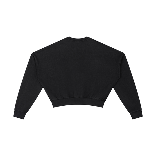 Creative Zoo Crop Crew Sweatshirt